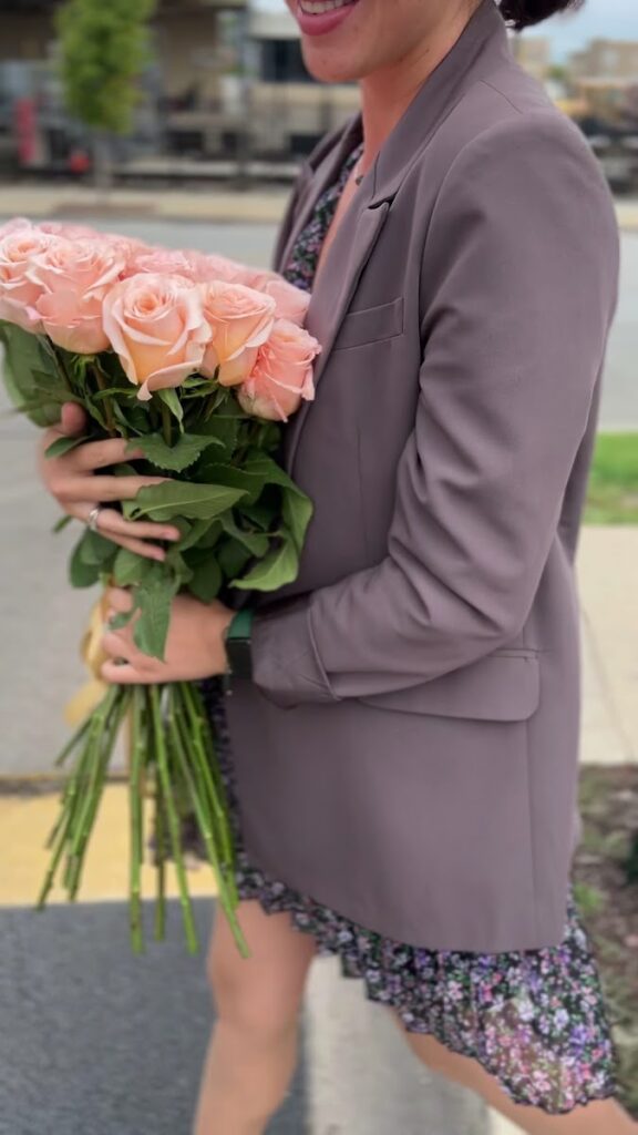 Customer photo of an A-Flowers bouquet