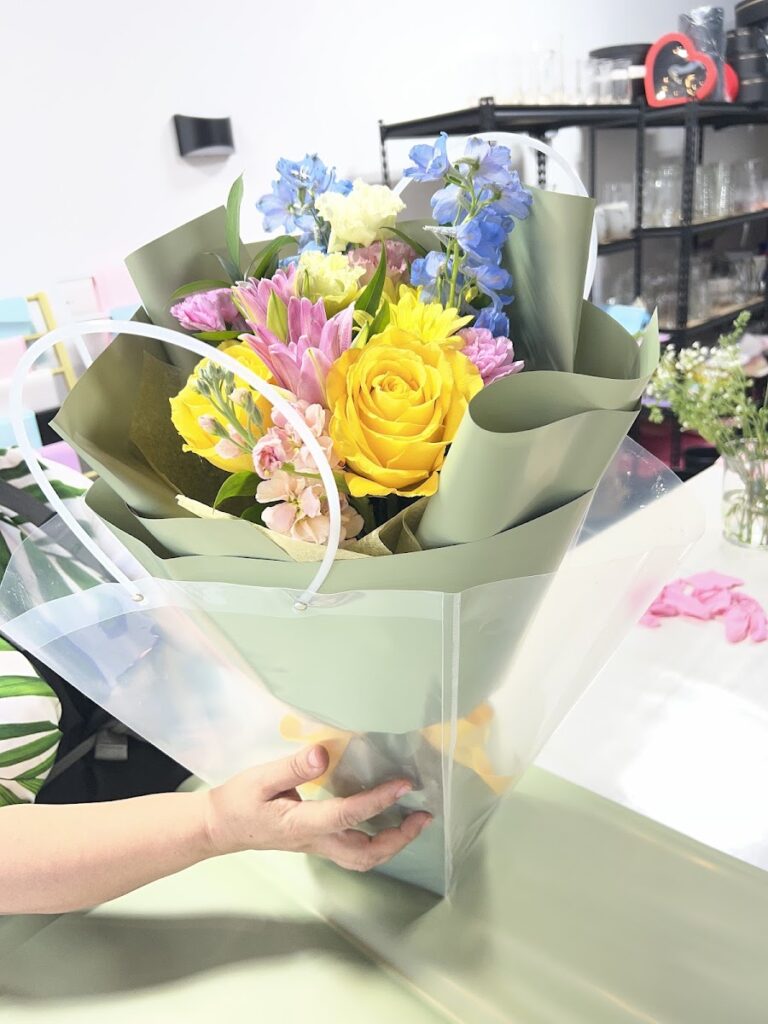 Customer photo of an A-Flowers bouquet
